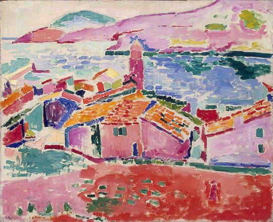 Vue de Collioure de Henri Matisse