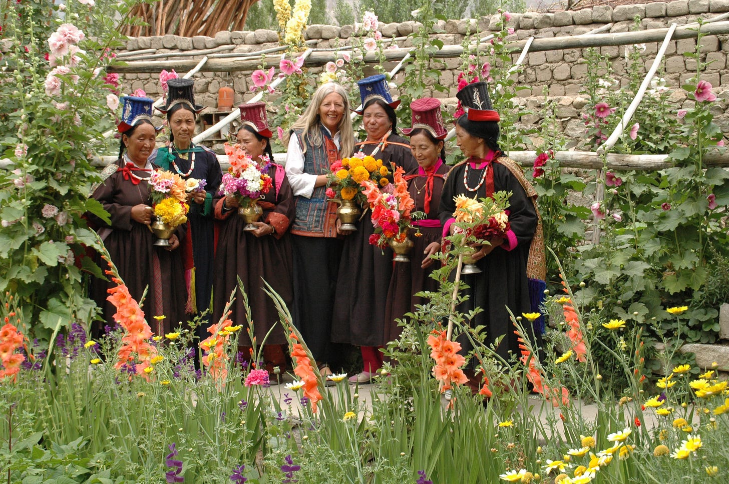 Helena Norberg-Hodge in Ladakh