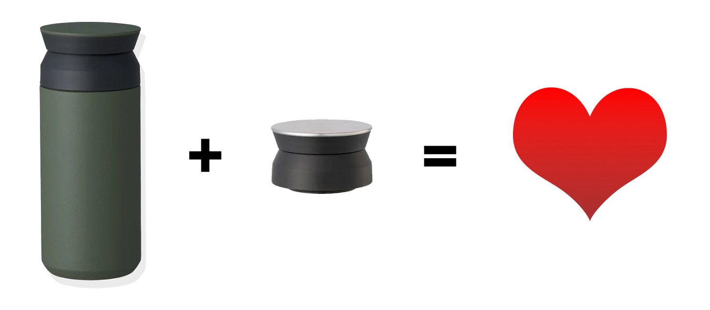 Kito Tumbler + Lid = Love