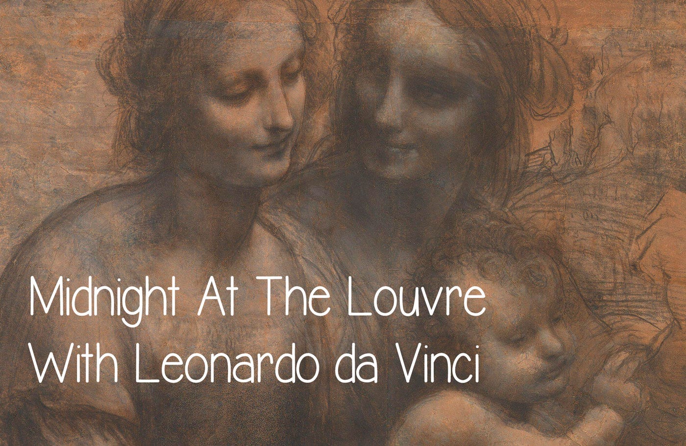 Burlington Cartoon Leonardo da Vinci Louvre 500 years
