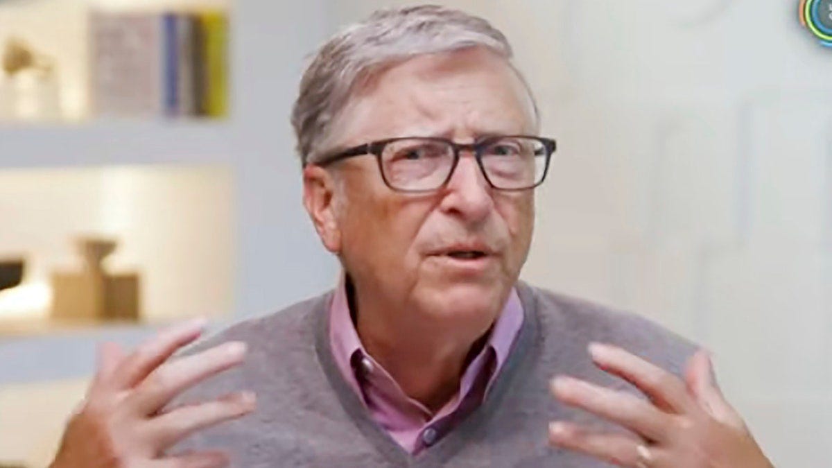 Bill Gates addrssing White House summit in 2021
