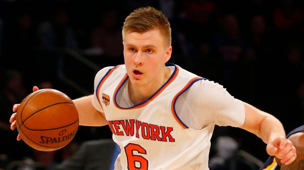 Knicks unprofessional timeline for Kristaps Porzingis trade rumors 2017 images