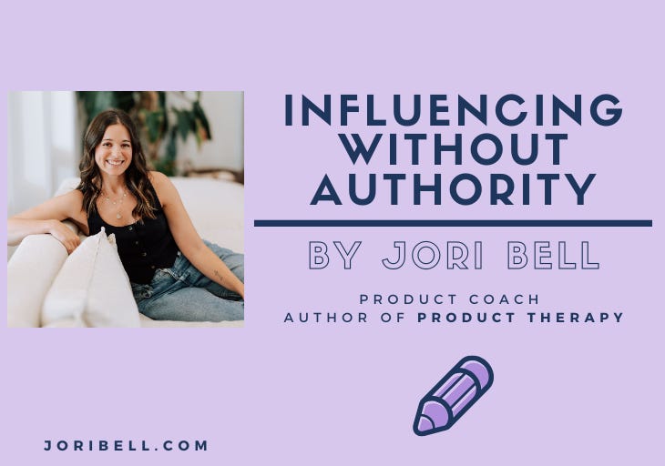 Jori Bell, product consultant, discussed influencing without authority for product managers