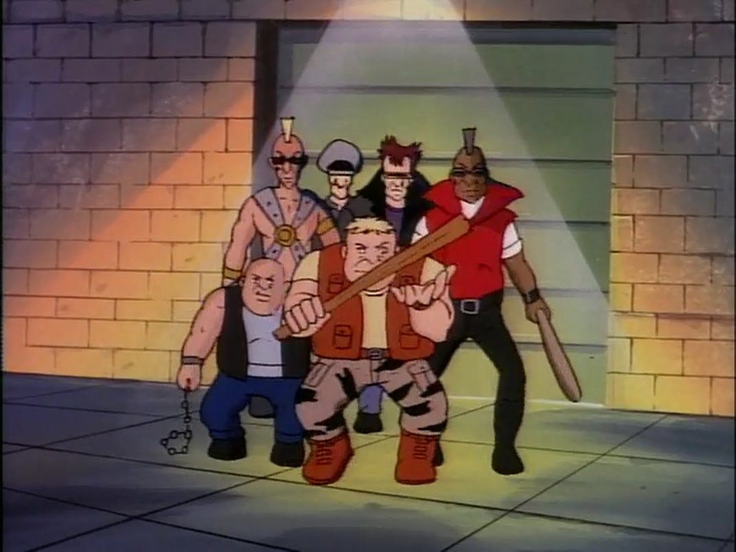 Bebop and Rocksteady's gang (1987 TV series) | TMNTPedia | Fandom