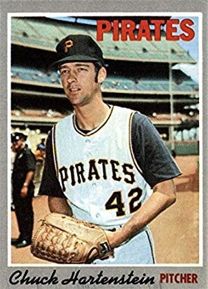 1970 Topps Chuck Hartenstein