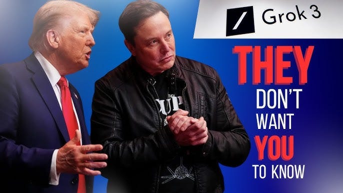 GROK 3 – THE ULTIMATE AI REVOLUTION 7 JAW-DROPPING FACTS THAT WILL BLOW  YOUR MIND! #elonmusk - YouTube