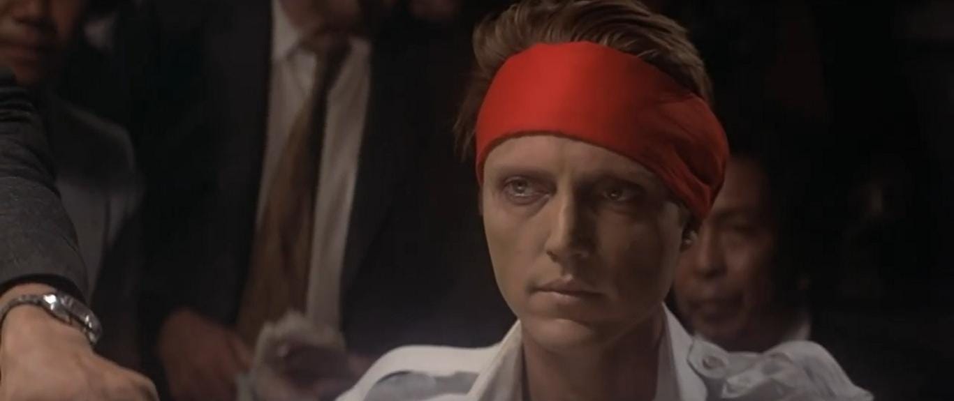 Christopher Walken, the deer hunter/spider man actor ...