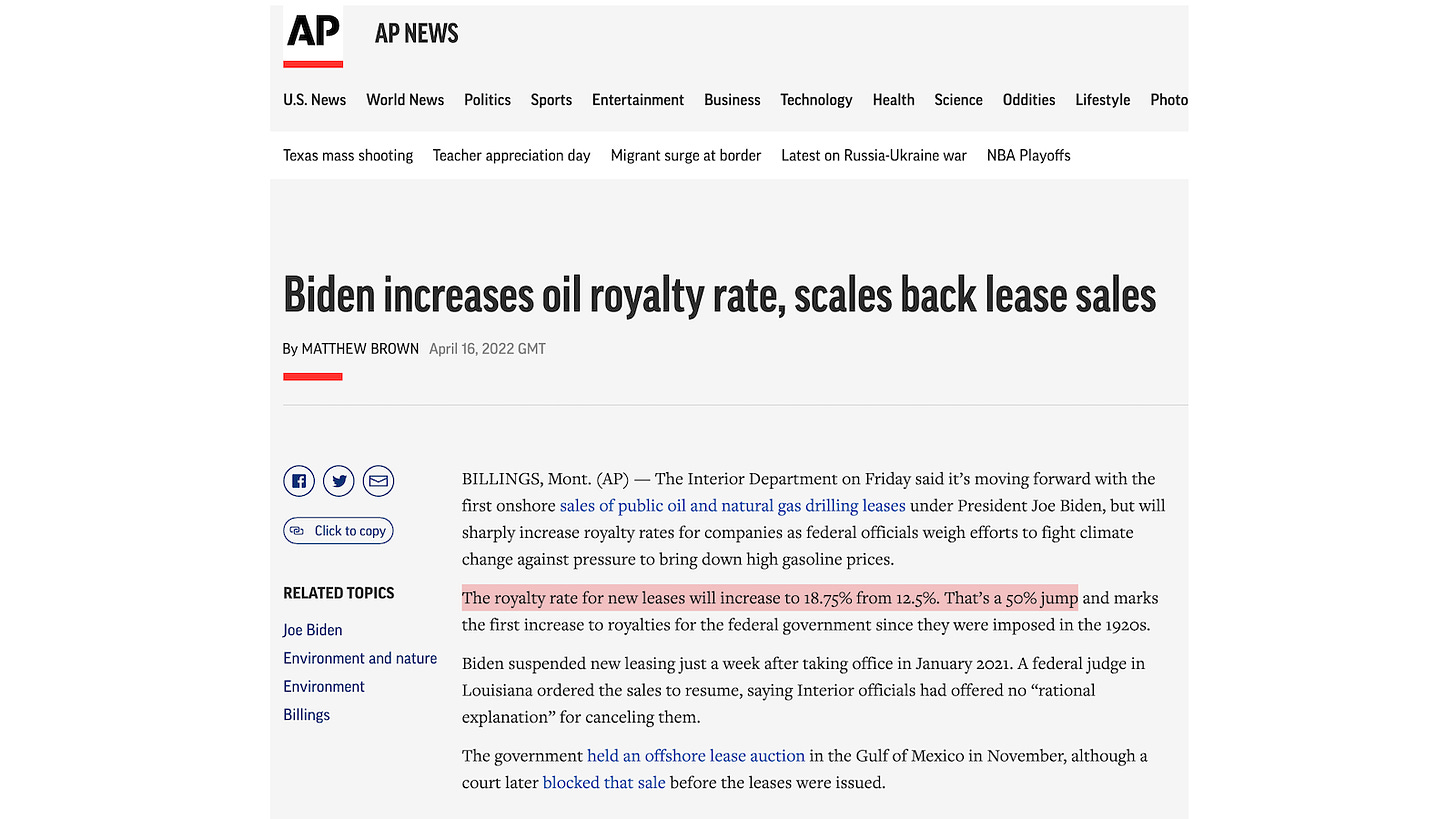 Royalties hike