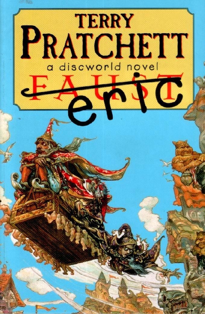 And Then I Read: ERIC by Terry Pratchett - Todd's Blog