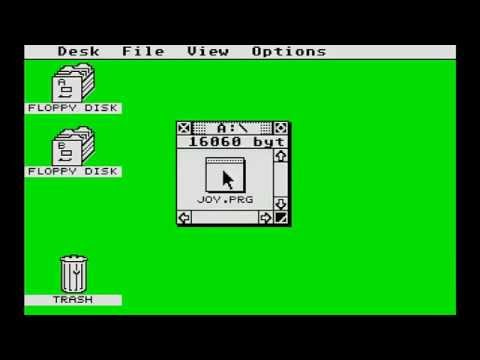 GEM Desktop (Atari ST) - YouTube