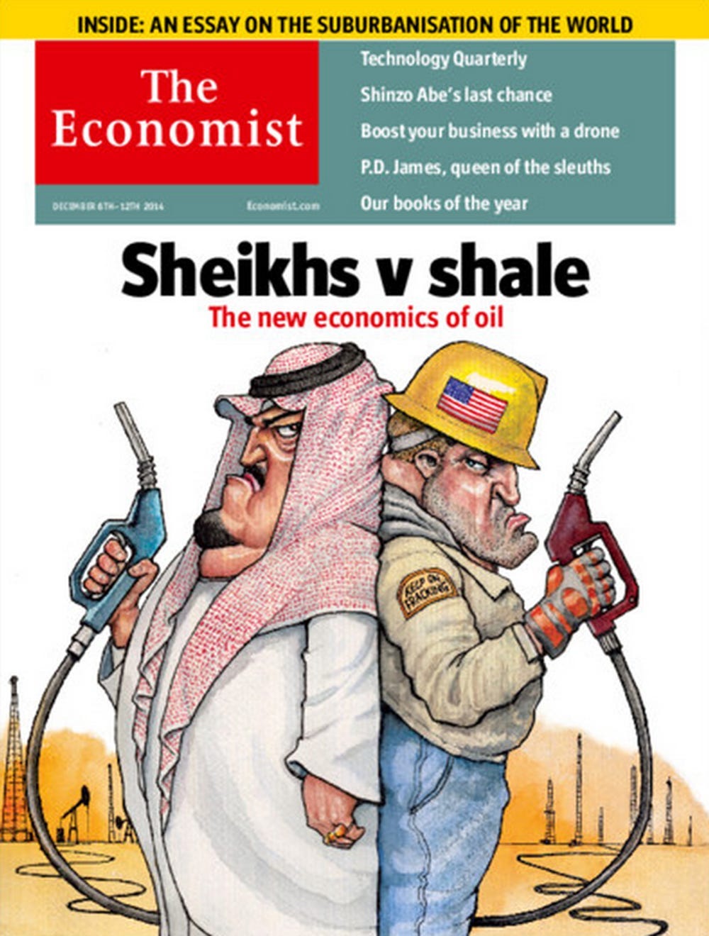 Economist Oil Sheikhs Shale Rivals