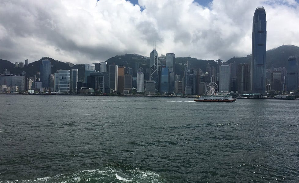Hong Kong Island to Kowloon
