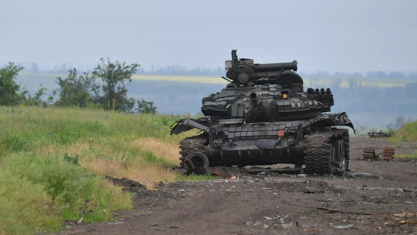 Destroyed UAF Tank - Sputnik International, 1920, 17.06.2023