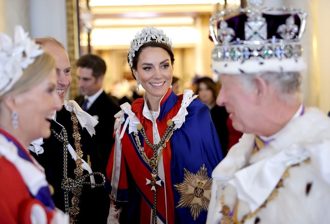 princess kate new behind the scenes photo at king charles coronation