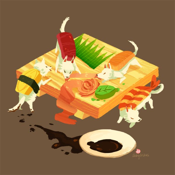 sushi dogs