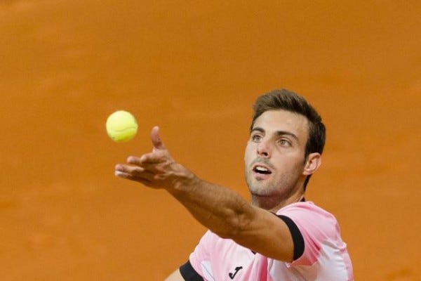 Marcel Granollers second round for roger federer 2015 french open