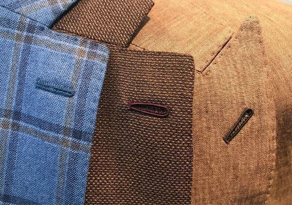 Classic Lapel-Hole, Straight Milanese Lapel-Hole, Angled Milanese Lapel-Hole