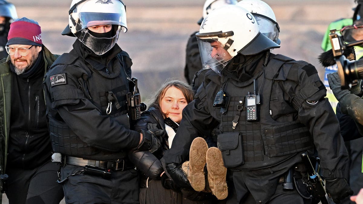 Greta Thunberg Detained By German Police At Anti-Coal Climate Protest