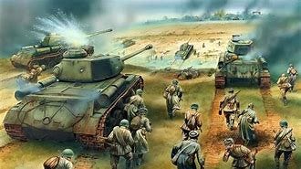 Image result for russian tank offensive ww2 images