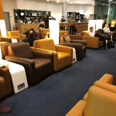 Lufthansa Business Senator Lounge London Heathrow Terminal 2 6