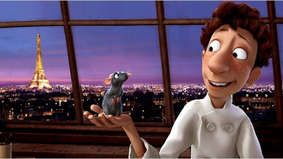 In Pixar's masterpiece, Ratatouille (2007) a main character is named  Alfredo Linguini - a crucial context clue that lets the viewer know the  movie takes place in Italy. : r/shittymoviedetails