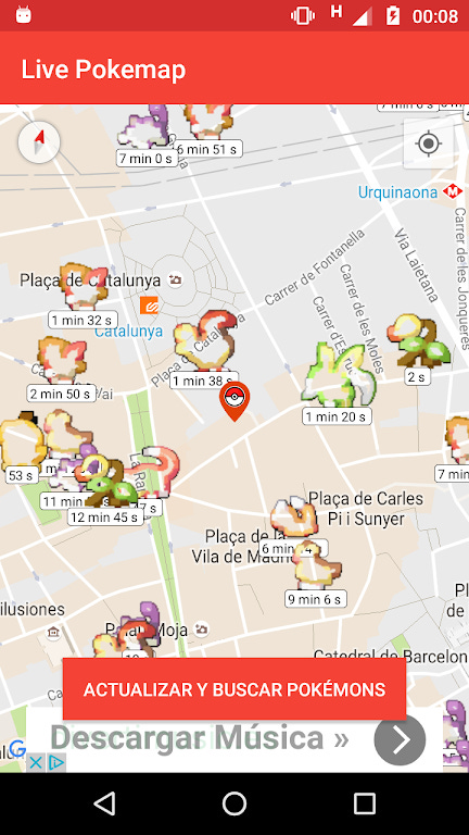 Live Pokemap for Pokemon Go screenshot