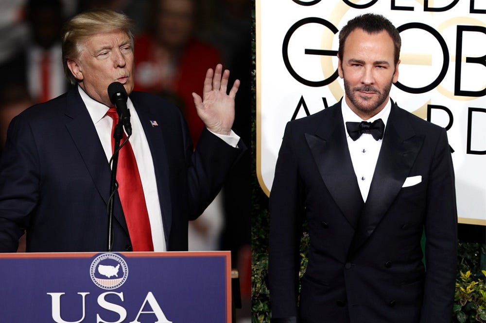 Donald Trump vs Tom Ford plus Zayn Malik, Louis Tomlinson truce 2017 images