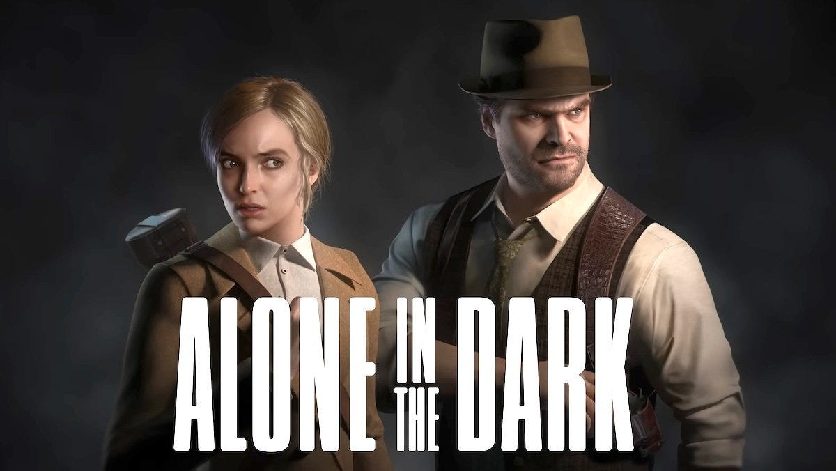 David Harbour and Jodie Comer Star in 'Reimagined' ALONE IN THE DARK Game -  Nerdist