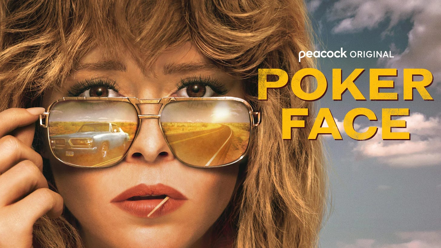 Poker Face procedural drama starring Natasha Lyonne Review on Peacock | Jess Spoll | Double Take TV Newsletter