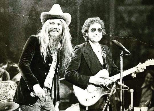 Leon Russell & Bob Dylan... | Leon russell, Bob dylan, Bob dylan forever  young