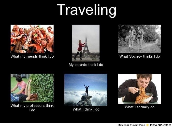 25 things I fear travelling - 1000 lovely things | Travel, Travel humor, Memes
