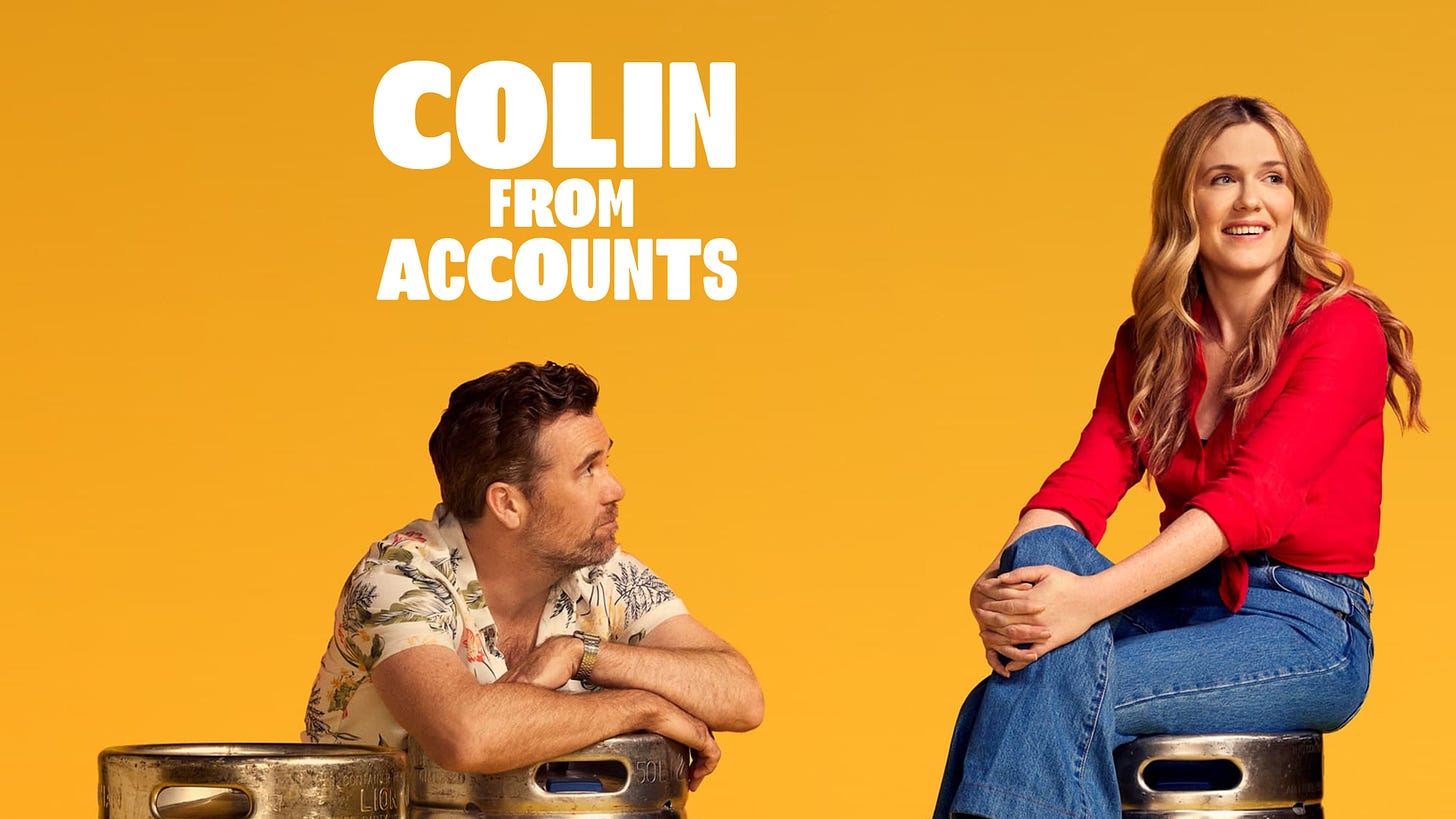 Review of Colin from Accounts on Paramount+ | Double Take TV Newsletter | Jenni Cullen