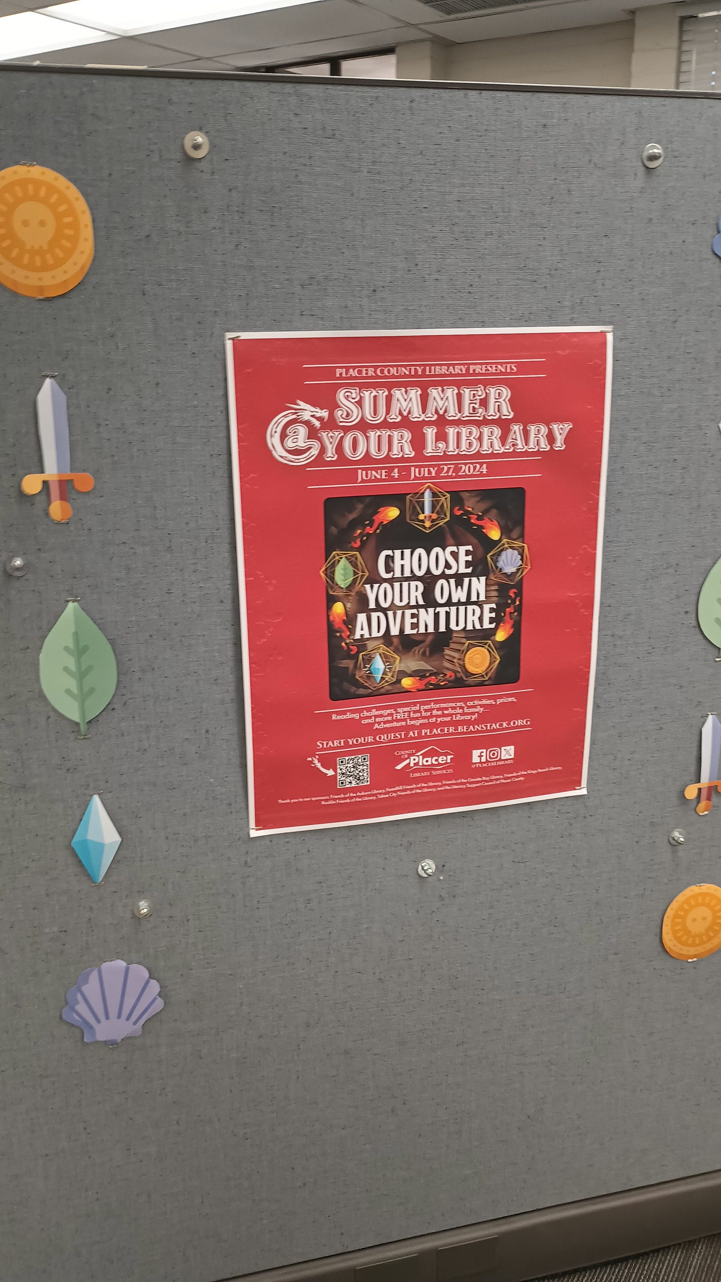 photo of the summer at your library poster