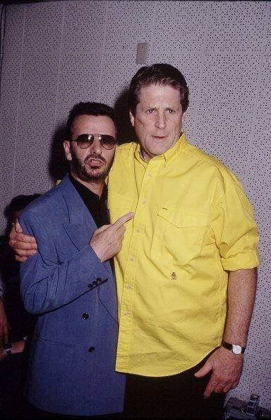 Ringo and Brian Wilson : r/beatles