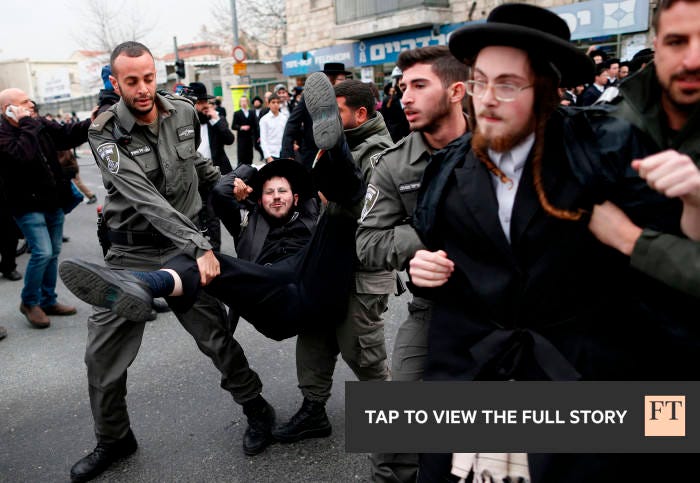 Israel's ultraorthodox fight to retain military service exemption