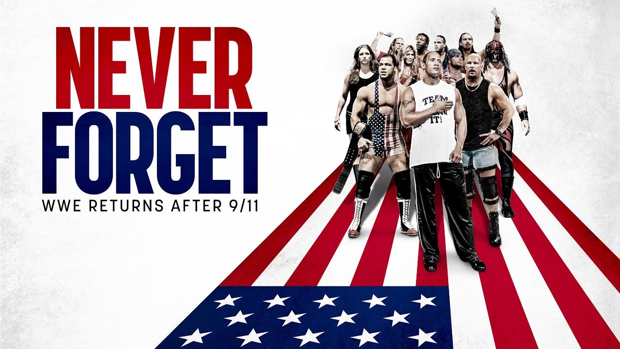 Never Forget: WWE Returns After 9/11 (Full Documentary) - YouTube