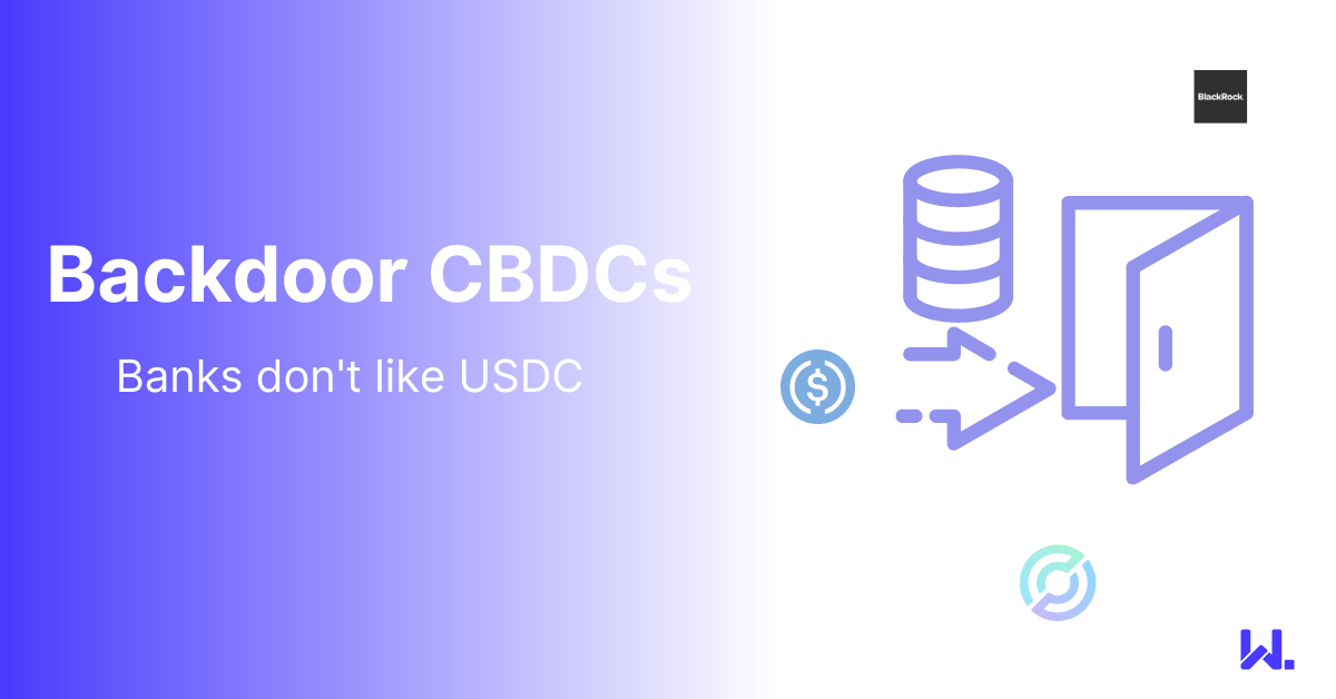 backdoor CBDCs - USDC