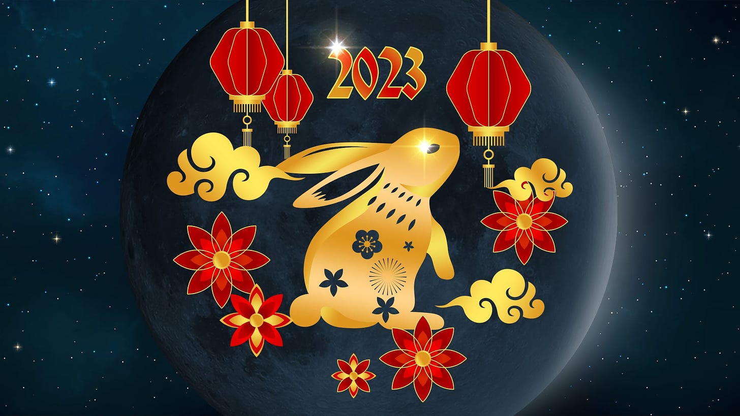 Chinesisches Neujahrsfest 2023 | Chinesischer Mondkalender 2023 |  Mondneujahr | Chinese New Year 2023 Zeitraum | Star Walk