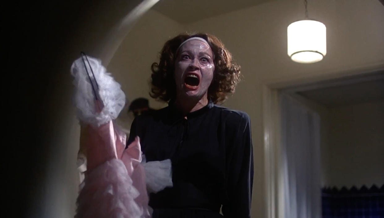 Faye Dunaway was afraid to film 'Mommie Dearest' wire hangers scene — so  'desperate director' made this 1 change