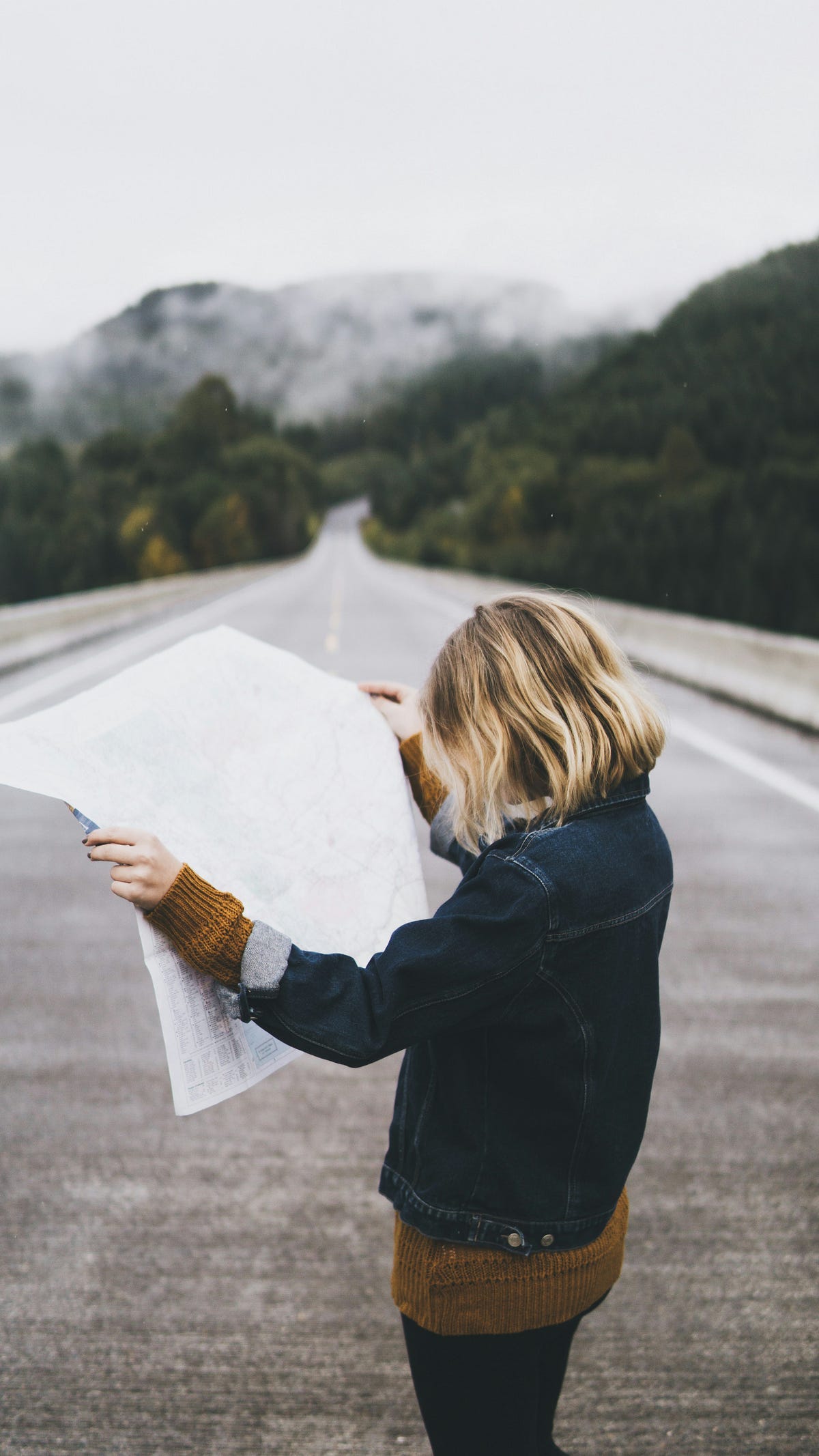 woman looking at map woman looking at map
