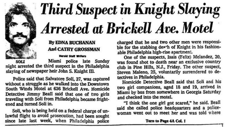  Figure 3: Miami Herald Headline on December 15, 1975