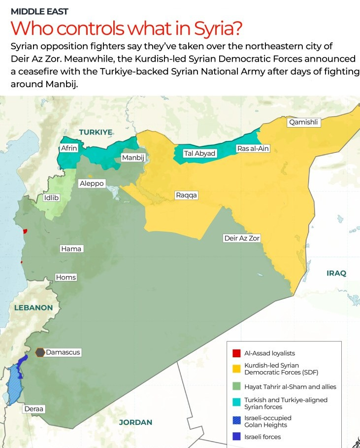 Syria war live tracker: Maps and charts | Syria's War News | Al Jazeera