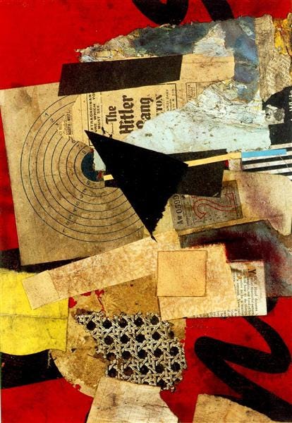 Hitler Gang, c.1944 - Kurt Schwitters