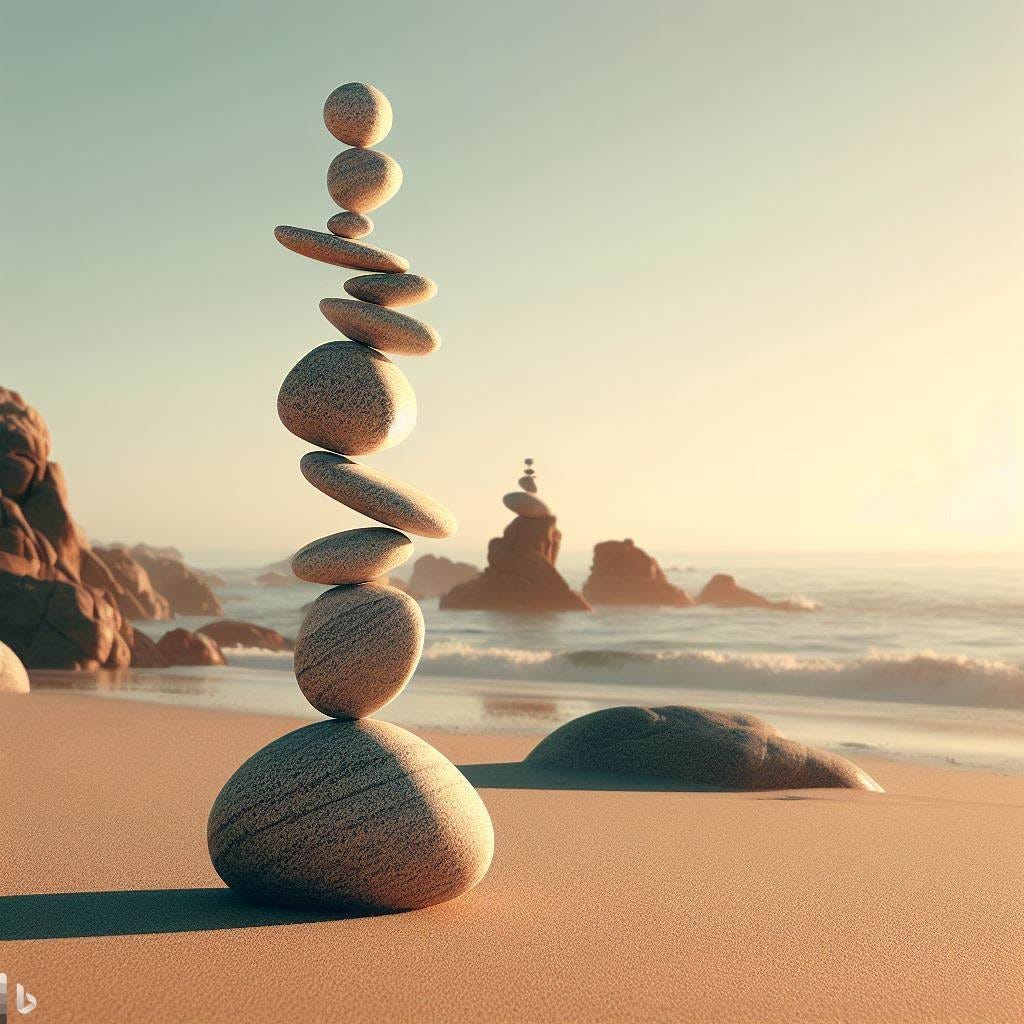 Dancing with Earth: The Mystical Art of Stone Balancing | Vardhan Ijare |  Medium | Medium