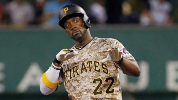 Andrew McCutchen pirates loser week national league mlb 2015