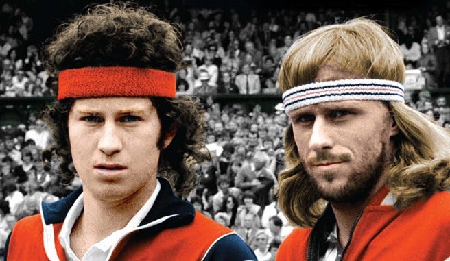 john mcenroe vs bjorn borg