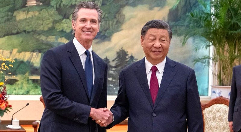 Gavin Newsom Meets with Chinese Communist Party Dictator Xi Jinping in ...