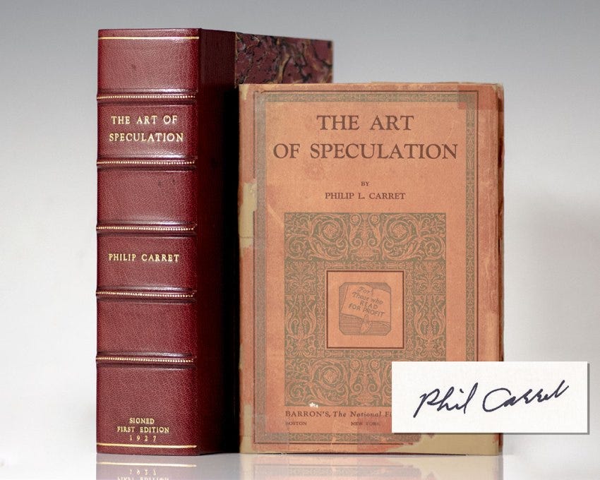 The Art of Speculation: Philip Carret