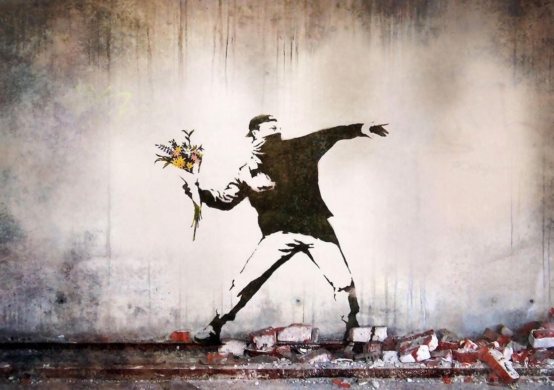 What Technique Does Banksy Use? Describing Banksy's Art