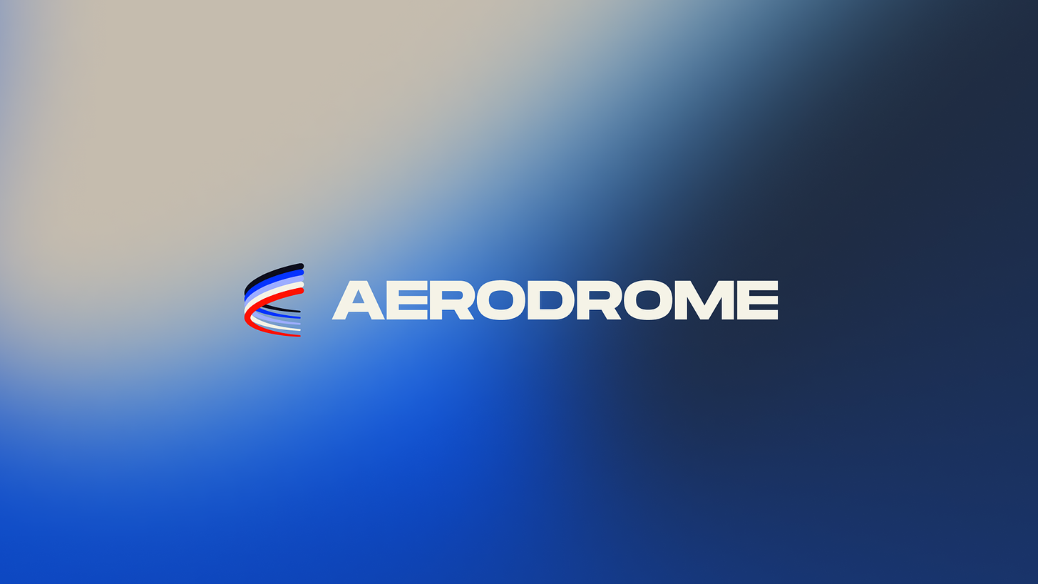 Introducing Aerodrome. The Superchain is coming, Coinbase's… | by  AerodromeFi | Medium